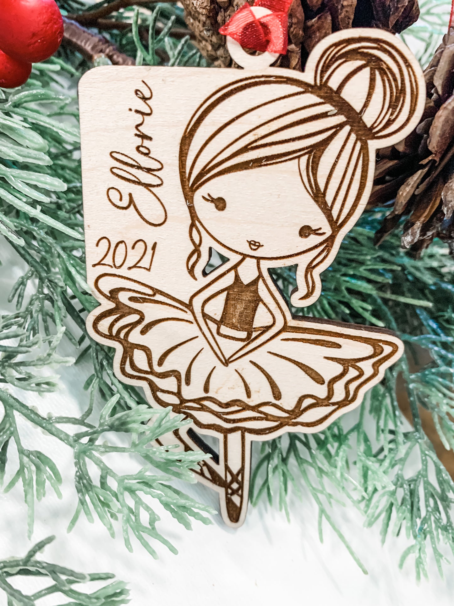Dancer Ornament - Personalized