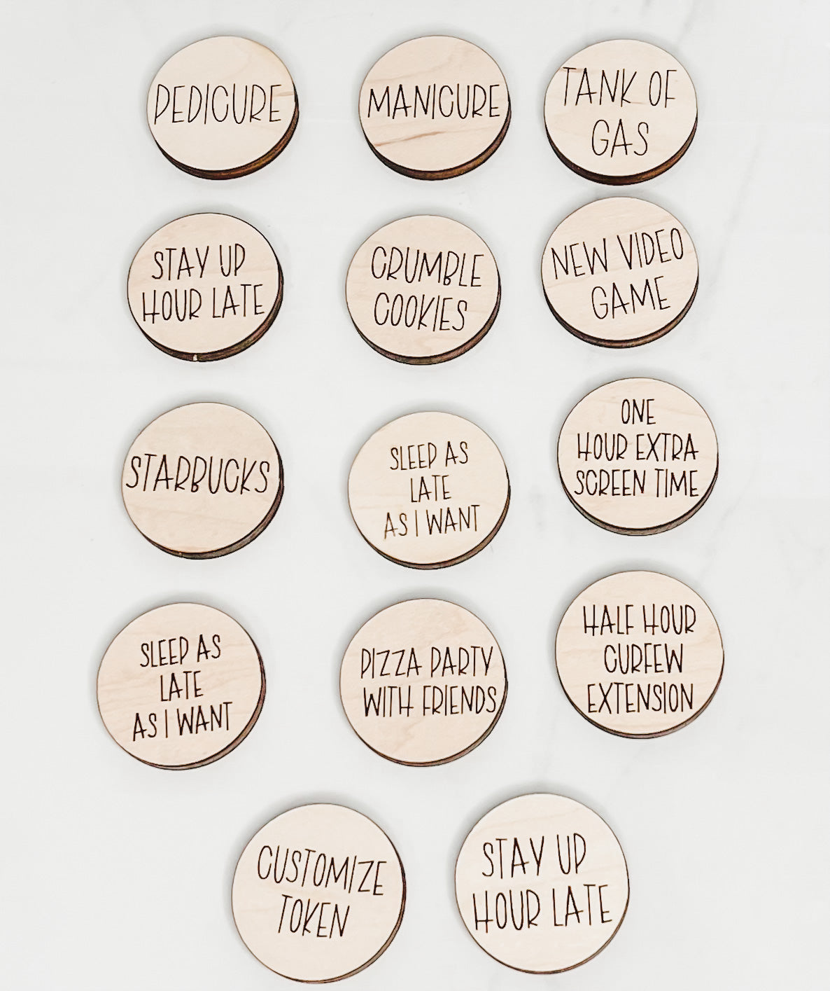 Easter Egg Filler Tokens