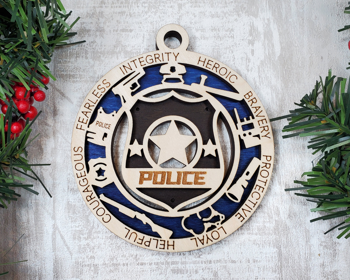 Police Officer Ornament