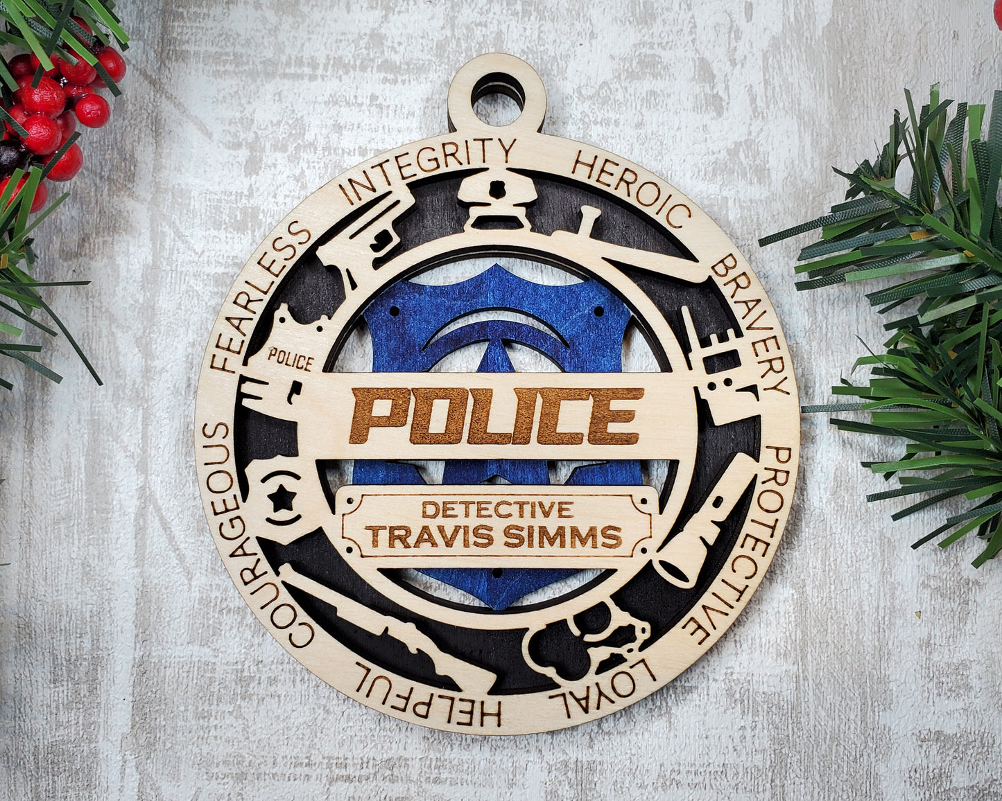 Police Officer Ornament