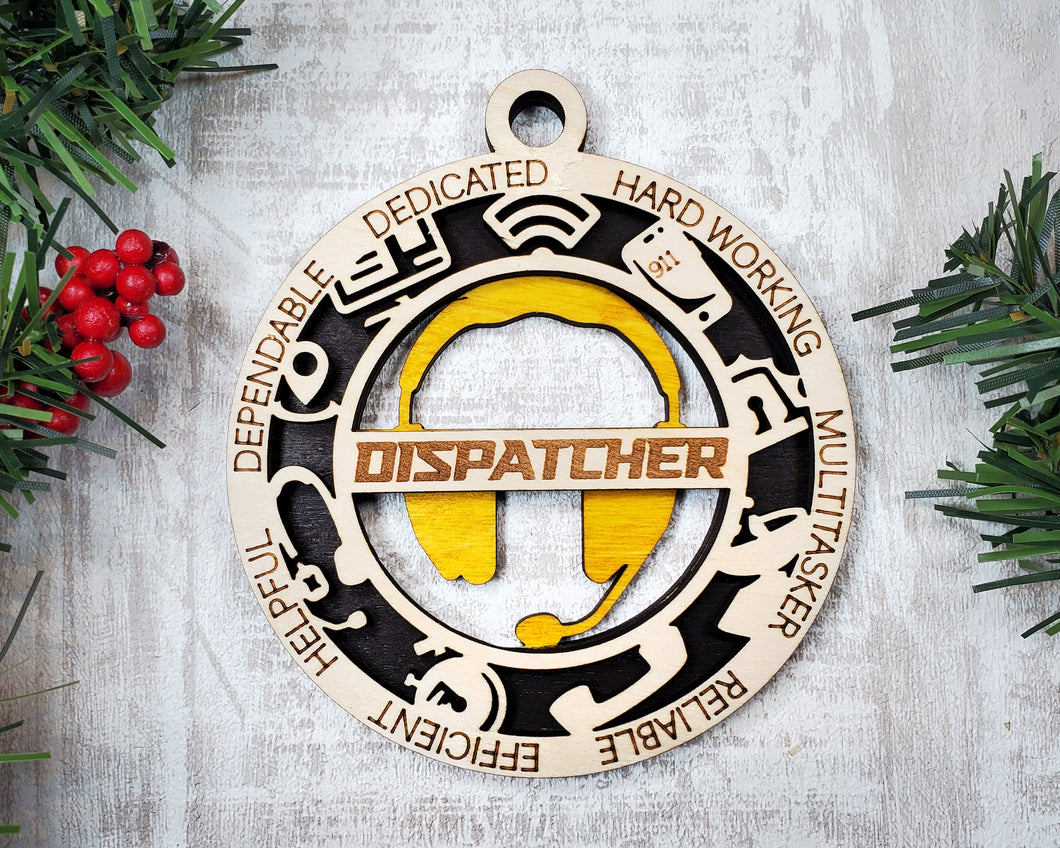 911 Dispatcher Ornament