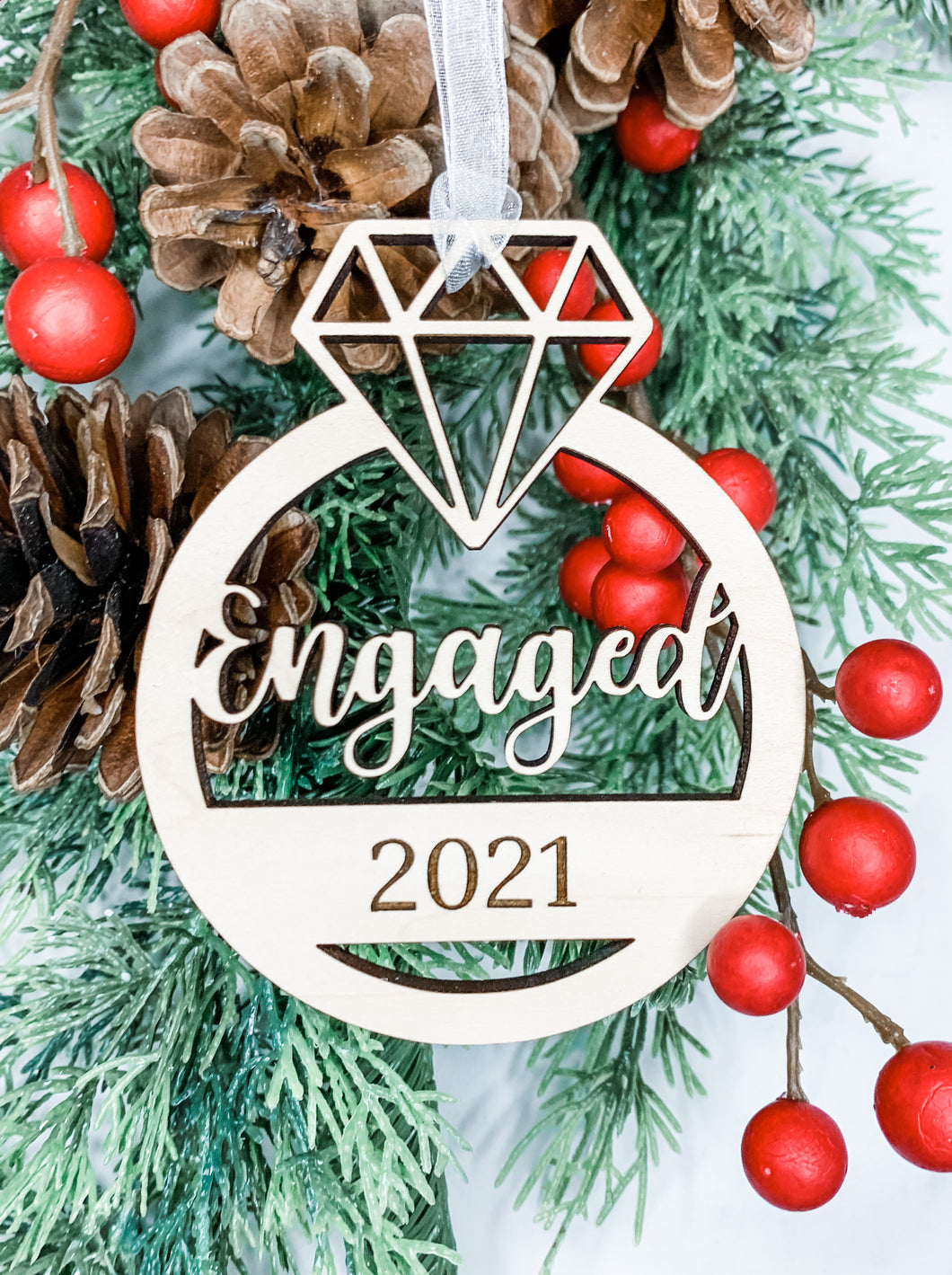 Engagement Ornament - Personalized