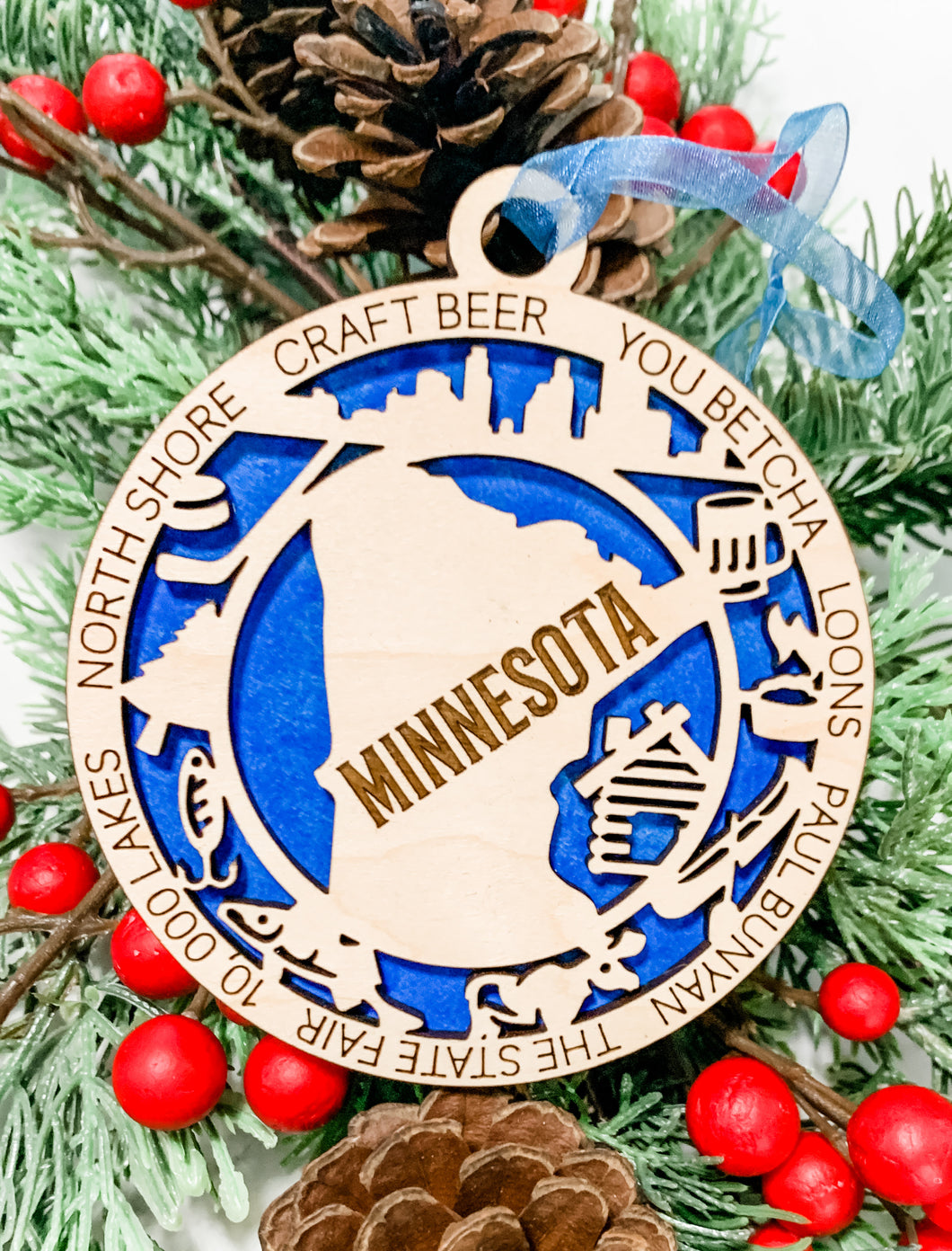 Minnesota Highlights Ornament