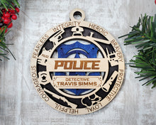 Load image into Gallery viewer, Police Officer Ornament
